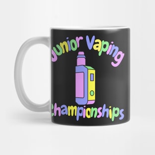 Junior vaping championships gen z satire meme joke Mug